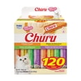 thumbnail image 1 of Puré cremoso exprimible para lamer Churu de Cat Treats INABA, 120 x 15 ml, 1 of 9