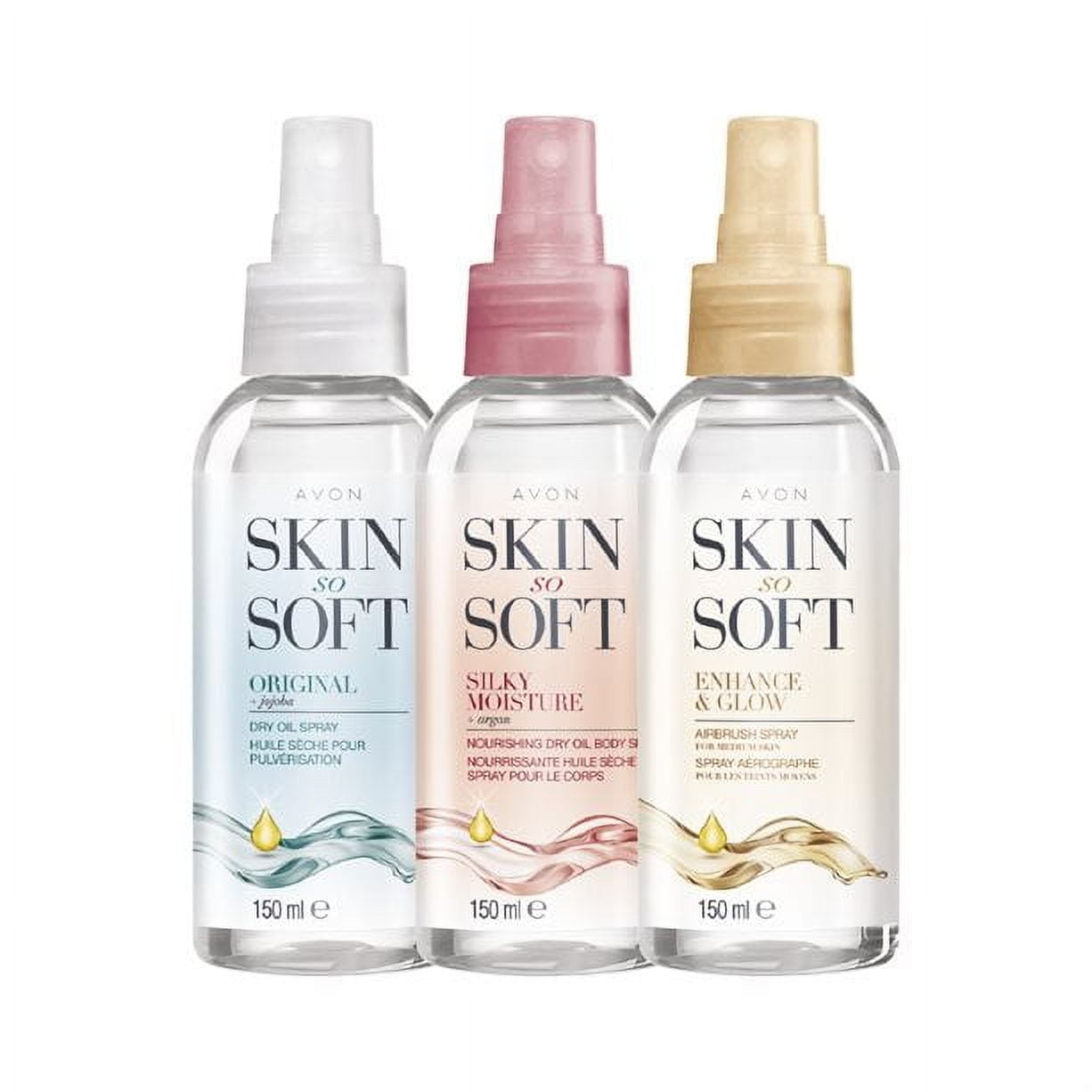 Avon Skin So Soft Enhance & Glow Airbrush Tanning Spray 5.07  fl oz - 150 ml