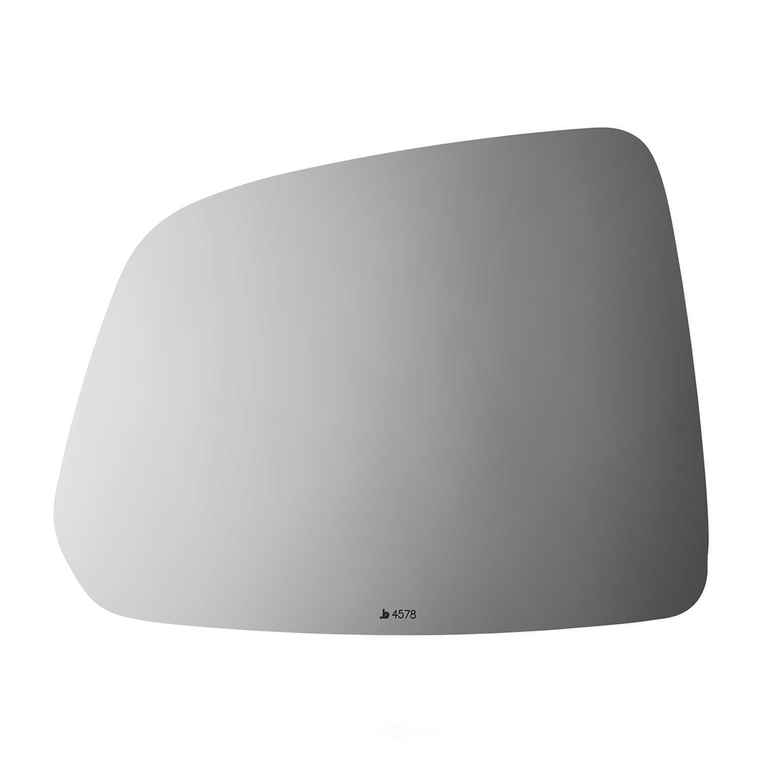 Burco Side View Mirror Replacement Glass - Clear Glass - 4578