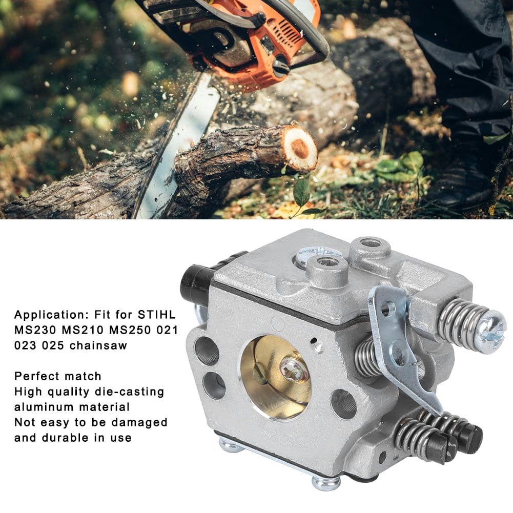 Mgaxyff Chainsaw Carburetor Parts Carburetor Replacement Kit Fit For Stihl Ms230 Ms210 Ms250 021 023 025 Chainsaw Parts Carburetor Kit For Stihl Walmart Com