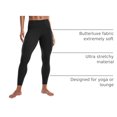 thumbnail image 4 of Pantalones CRZ YOGA Butterluxe tiro bajo 25" negro pequeño, 4 of 6