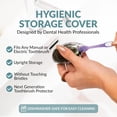 thumbnail image 2 of Toothbrush Protector Cap and Holder - Hygienic Storage Cover ( ), 2 of 7