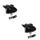 thumbnail image 2 of Soidarity Faro LED para bicicleta de carretera, montaña, brillante, resistente al agua, para ciclismo, lámpara de luz delantera para ciclistas, Zwart met vizier 2Conjunto, 2 of 6
