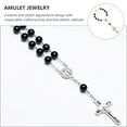 thumbnail image 2 of 3 unids Rosario Pulsera Christian Pulsera Cruz Colgante Cadena Cadena Amuleto, 2 of 6