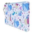 thumbnail image 2 of Loungefly Disney Princess Manga Style All-Over Print Nylon Zipper Pouch Wristlet SALE, 2 of 4