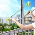 thumbnail image 3 of U Shape Telescopic High-rise Window Mirror Cleaning Glass Cleaner Dust Brush, 3 of 8