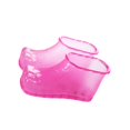 thumbnail image 2 of Zapatos de baño para pies con ador, pedicura, spa para pies, diseño de cilindro alto, regalos versátiles, portátil, ahorra espacio, lavabo para Rosa 15cm de altura, 2 of 10