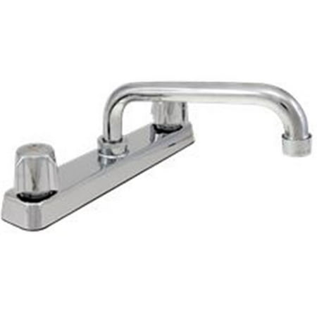 Proplus 2498341 Proplus Kitchen Faucet With Two Handles 1 8 Gpm