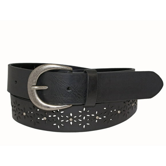 Silver Jeans Co Ceinture de Jean en Cuir Véritable 35 mm pour Femme