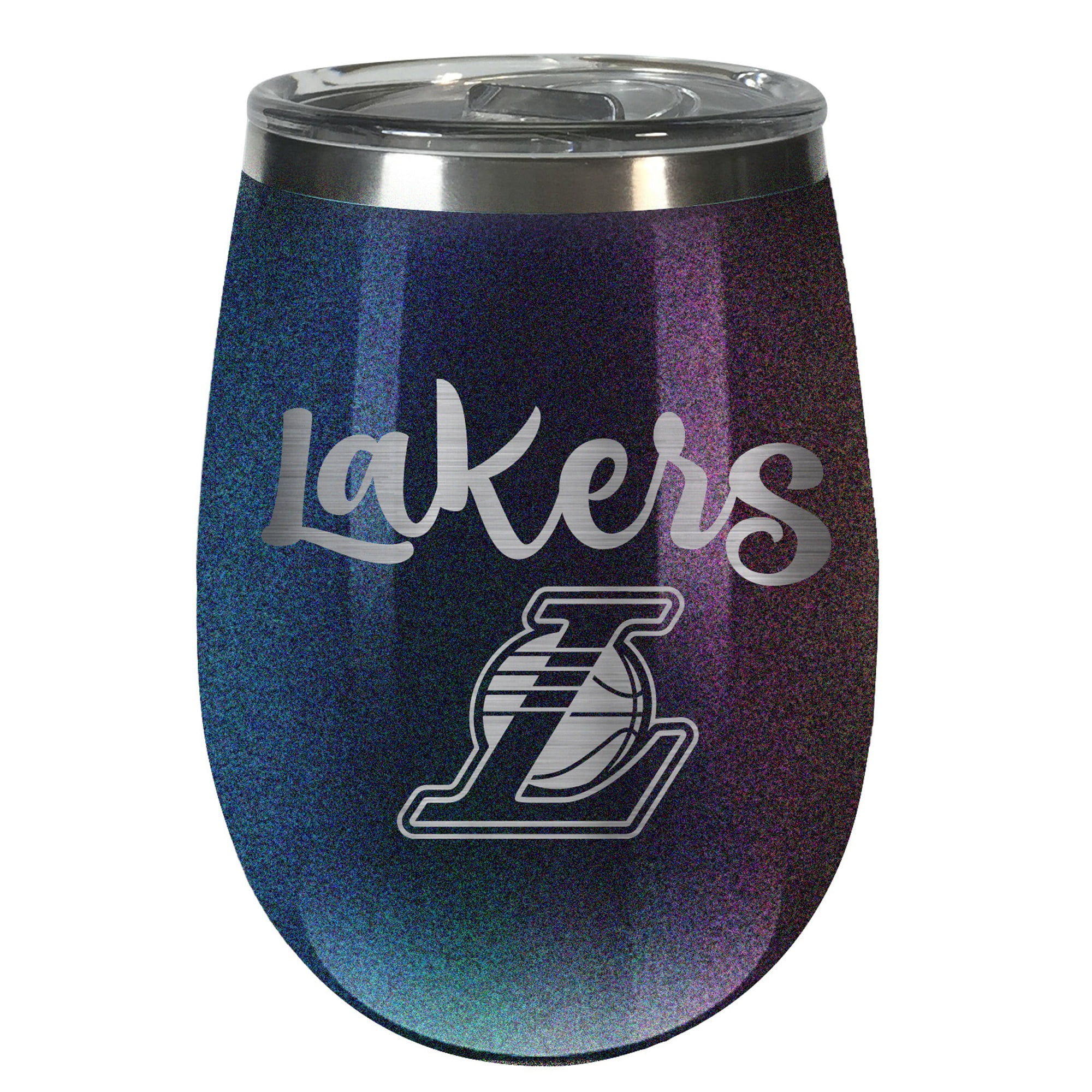 Los Angeles Lakers 12oz Onyx Wine Tumbler Walmart Com Walmart Com