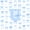 Blue White U, variant on Manfei Aesthetic Blue Bow Twin Quilt Set For Kids,Letter H Monogram Letter Twin Coverlet Set,2pcs