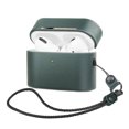 thumbnail image 1 of Wireless Headphones Case Cover, Leather Texture Full-Body Protective Case Cover for Airpods Pro, 1 of 5