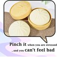 thumbnail image 3 of Squeeze Stress Ball, Stress Relief Ball, 2 piezas Bun Squishy, ​​​​Sensory Ball, Stress Relief Ball, Juguete de descompresión suave, Juguete suave para apretar, 3 of 5