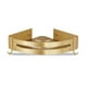 thumbnail image 1 of Rincón de baño estante triangular inodoro rack organizador drenaje ahorro de espacio perforador / punzonado con soporte de baño con perchas de oro Inevent HA011416-03B, 1 of 6