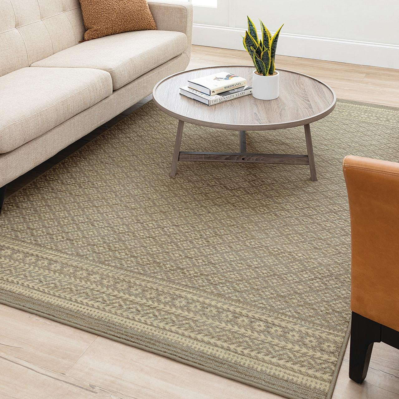 Mohawk Home Colmar Printed Area Rug, Grey, 7' 6" x 10'