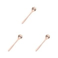 thumbnail image 4 of VONKY Cute Spoon For Tea Essential Teaware - Exquisite And Practical Stainless Steel Spoon Stainless Steel Sugar Spoon For Tea Dog Paw Colander Ros 1 3Set, 4 of 6