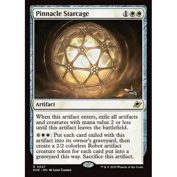 MtG Edge of Eternities Rare Pinnacle Starcage #27