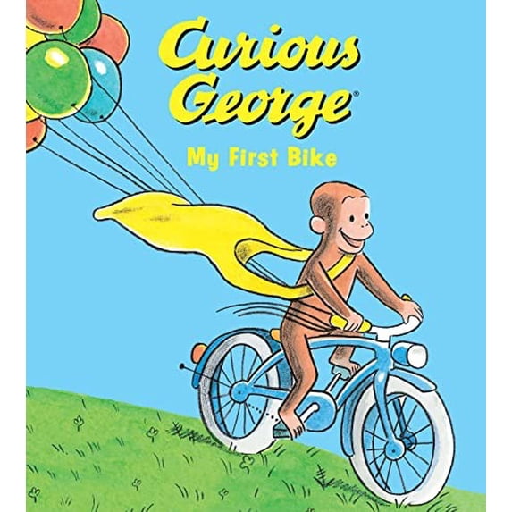 Pre-Owned Curious George My First Bike: A Charming Padded Board Book Featuring the Classic Beloved Monkey and His New Bike