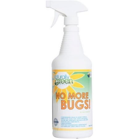 Naturally Green 32 oz. No More Bugs Natural Cedar Oil Based Pest Control And Skin