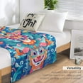 4 Pcs Bathroom Shower Curtain Set Chinese New Year Blanket Super Soft