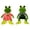 A, variant on Knisume Stuffed Animal Prince Princess Frogs — Set of 2 Cute Plushies with Crowns, Small Stuffed Animals for Girls, Valentine's Day Gift for Lovers,B