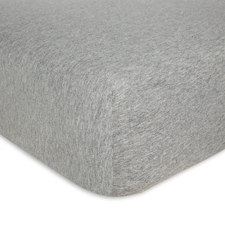 UPC: 0849681001902 | Burt s Bees Baby Solid Organic Crib Sheet Heather Grey