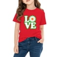 thumbnail image 4 of Xdegoge Kids Girls Daisy Love T-Shirt, Playful Flower-Inspired Graphic Tee for Toddlers and Teens, Lightweight Cotton for Comfort 3-10Y, 4 of 9