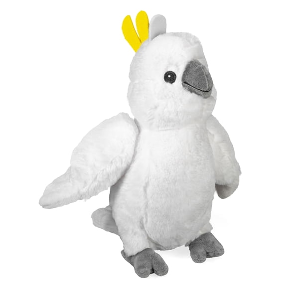 Wild Republic Ecokins Cockatoo, Stuffed Animal, 12 Inches, Plush Toy, Fill is Spun Recycled Water Bottles, Eco Friendly