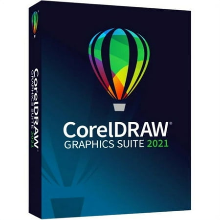 Corel CorelDRAW Graphics Suite 2021, Box Pack, 1 License