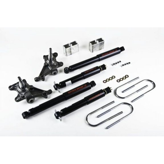 Belltech LOWERING KIT WITH ND2 SHOCKS Fits select: 1993 TOYOTA PICKUP 1/2 TON SHORT WHEELBASE, 1994-1995 TOYOTA PICKUP 1/2 TON EXTRA LONG WHEELBASE DX