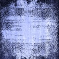 thumbnail image 1 of Ahgly Company Indoor Square Persian Blue Bohemian Area Rugs, 7' Square, 1 of 4