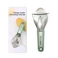thumbnail image 5 of 3-in-1 Mango Slicer, Peeler & Pit Remover Tool,Kitchen Mango Depitter & Peeler Gadget with Non Slip Handles,Mango Cutter Corer Remover Stainless Steel Fruit & Vegetable Cutter Easy Kitchen Tool, 5 of 8