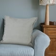 thumbnail image 6 of Ox Bay Nellie 20" x 20" Gray Fringed Cotton Adult Decorative Throw Pillow, 6 of 10