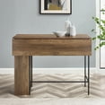 thumbnail image 3 of Logan Drop Leaf Table with Storage, Reclaimed Barnwood, 3 of 9