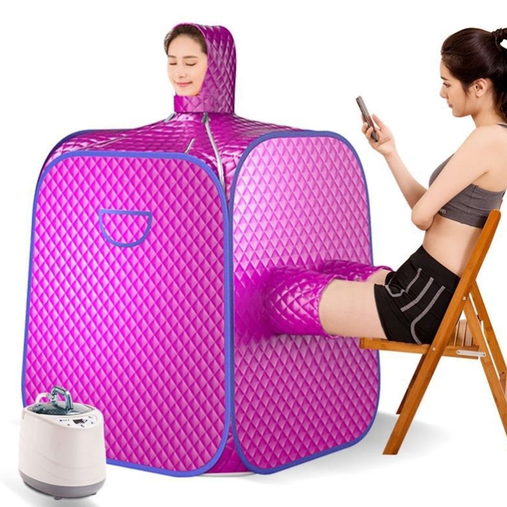 Details about   Portable 2L Steam Sauna Spa Tent W/ Chair Home Weight Loss Detox Therapy Colors 