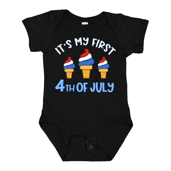 Inktastic It's My First 4th of July Boys or Girls Baby Bodysuit