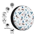 thumbnail image 4 of Fotbe Undersea Animals Funda de Llanta de Repuesto con Estampado, Engrosada, Ajuste Universal para Jeep, Remolque, RV, SUV, Camión-16 inch, 4 of 6