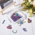 thumbnail image 6 of 20Pcs 10 Style 304 & 201 Stainless Steel Pendants Laser Cut Butterfly & Mushroom & Beetle Rainbow Color 22~46x13.5~47x1~1.5mm Hole: 1.4~1.8mm 2pcs/style, 6 of 6