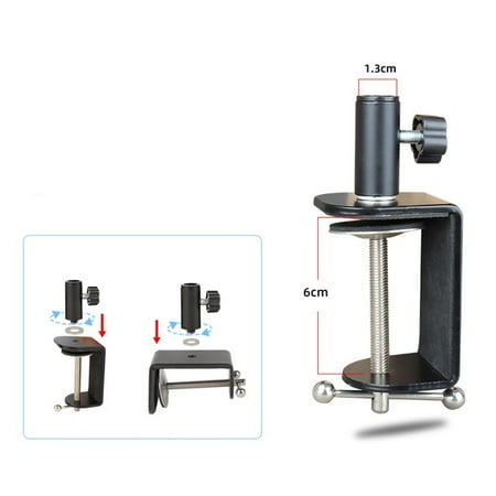 

Universal Cantilever Bracket Clamp Holder Adjustable Mic Stand Fitting Base Clip