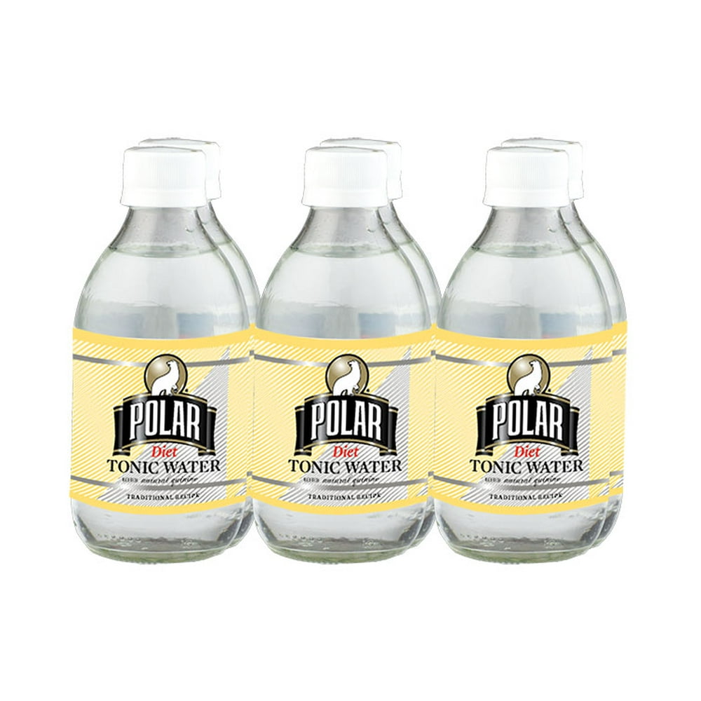 Polar Diet Tonic Water, 10 Fl Oz, 6 Count