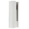 thumbnail image 3 of Dispensador de vasos de papel, cubierta a prueba de polvo, plástico, ahorro de espacio, ventana visible, soporte para vasos, soporte de pared para vasos de papel, color blanco, 3 of 5