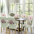 thumbnail image 2 of SUKAIKEQA Stretchy Chair Slipcovers for Dining Room Chair seat,Chair Covers for Dining Chairs Set of 6,Stretch Dining Room Chair Cover Kitchen Parsons Chair Slipcovers, 2 of 6