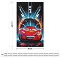 thumbnail image 2 of Manta de Lightning McQueen, manta de tela de superficie vertical súper suave de varios tamaños, acogedora y cálida, adecuada para cama, sofá, campamento, viajes, para todas las estaciones, liviana y, 2 of 8