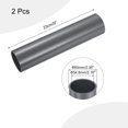thumbnail image 2 of Unique Bargains PVC Rigid Round Pipe 54.8mm ID 60mm OD 9" Length Light Grey High Impact for Water Pipe, Crafts, Cable Sleeves 2pcs, 2 of 6