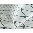 thumbnail image 4 of Ambesonne Antique Quilted Bedspread Set 3 Pcs, Curvy Wavy Shapes, Queen Size, Slate Blue and White, 4 of 5