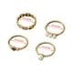 thumbnail image 3 of Fiudx Juego de Anillos Geométricos, Diseño Único Chapado En Oro, Elegante Joya para El Dedo, Exquisita Selección de Formas, Perfecto para Fiestas, Aniversarios y Festivales, Regalo Ideal para Mujeres, 3 of 6