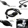 thumbnail image 6 of 6.8 FT Fuel Line Assembly with Connector Rubber Marine Outboard Boat Motor RVs Fuel Assembly with Primer Bulb 304 Steel Hose Clamps, 6 of 9