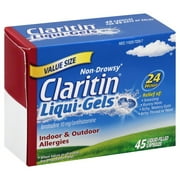 Claritin Liquigel Value Size 45ct