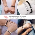 thumbnail image 3 of To My Love Couple Matching Cross Bracelet, Wedding Anniversary Christmas Birthday Valentine's Day Gift for Him Her, 3 of 6
