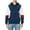 Blue, variant on WREESH Fashion Jacket Men'S Color Blocking Hooded Sports Zipper Pocket Cardigan Long Sleeve Hooded Casual Outwear Olive Green
